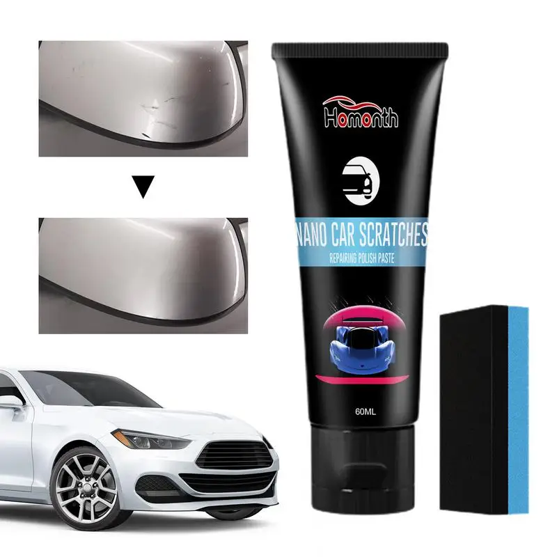 60Ml Auto Swirl Remover Graffi Riparazione Auto Corpo Rettifica Composto Auto Scratch Remover Pasta Lucidatura Scratch Remover Per Auto