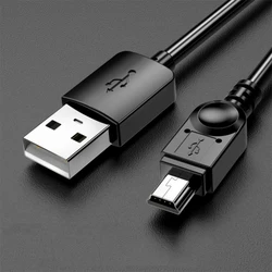 High - Speed Mini USB to USB Data Charger Cable (1M/2M) for 1m