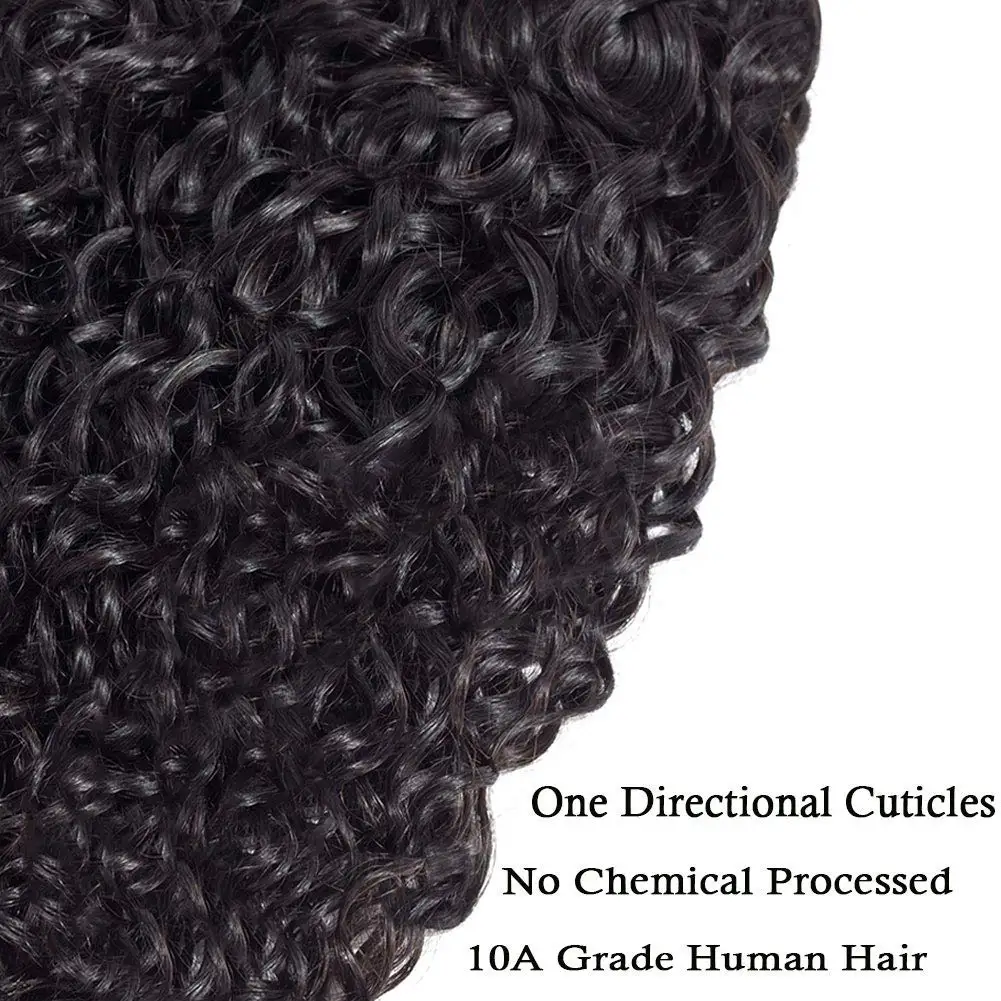 Brazilian 10A Small Spirals Curly Bundles Unprocessed Kinky Curly Human Hair Pixie Curls Weave Deep Virgin Hair Extension 3B 3C 4