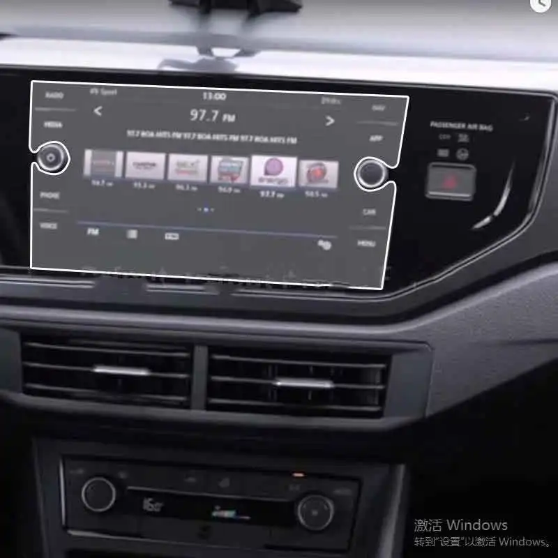 

Защитная плёнка из закаленного стекла для VW Volkswagen Virtus 2018-2020, 8 дюймов, GPS навигация