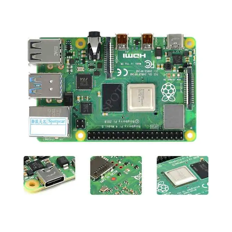 Raspberry Pi 4 Model B 8GB　2台 Amazon.com: DIGISHUO Raspberry Pi 4B Model B 8GB RAM DIY Kit