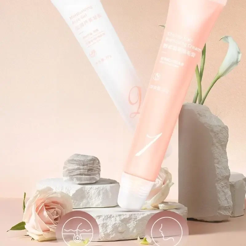 20g Body Hair Removal Cream with Spatula Applicator,Gentle Formula,Safe for Sensitive Skin Facials Hair Removal Cream X7XA