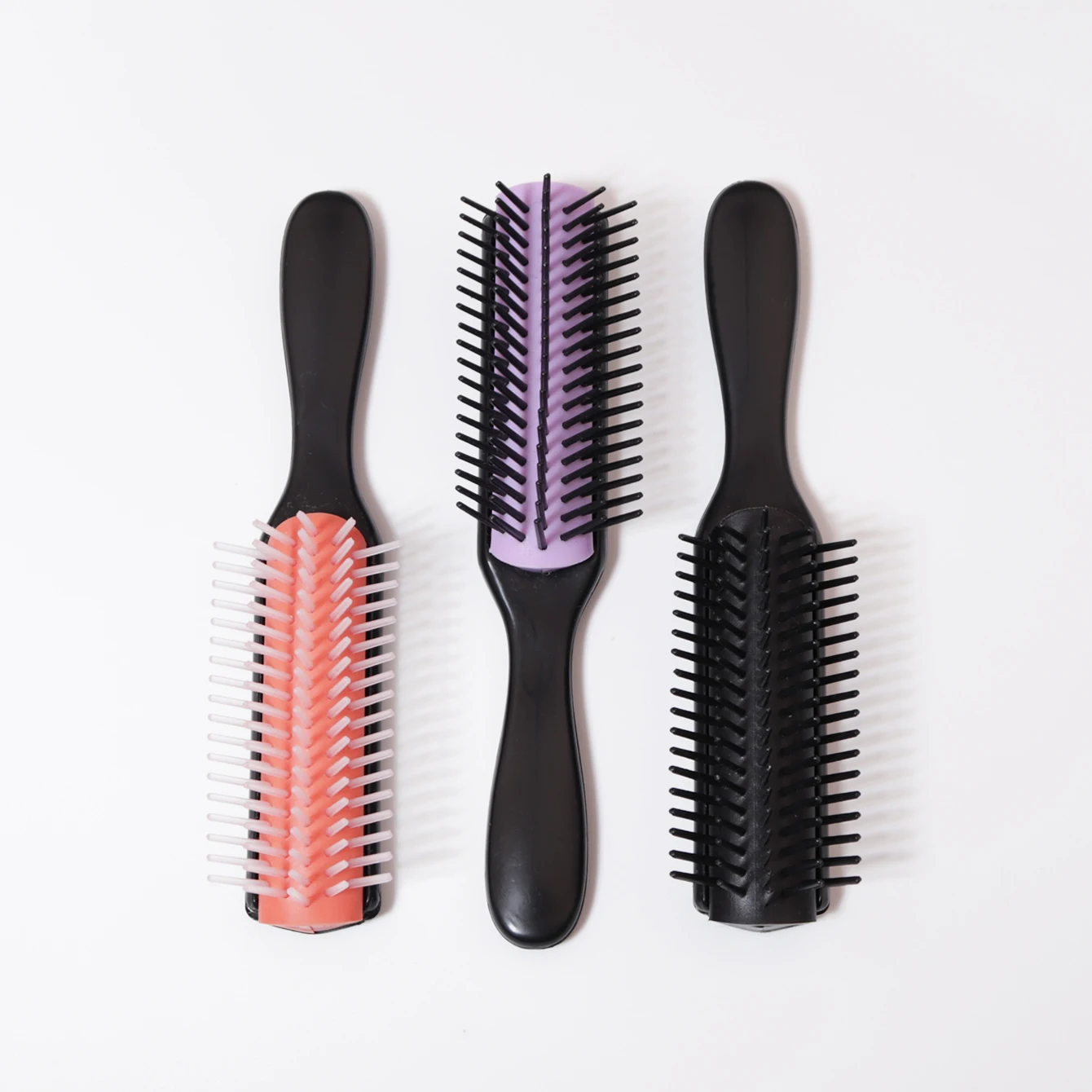 1/2/3/6pcs Styling hair brush suitable for men and women used for combing hair and organizing hair Special real wigs hair brush