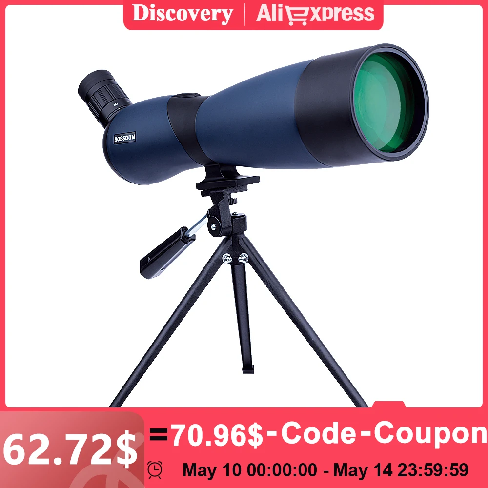 25 75x70 Zoom Spotting Scope HD Monocular High Magnification Waterproof