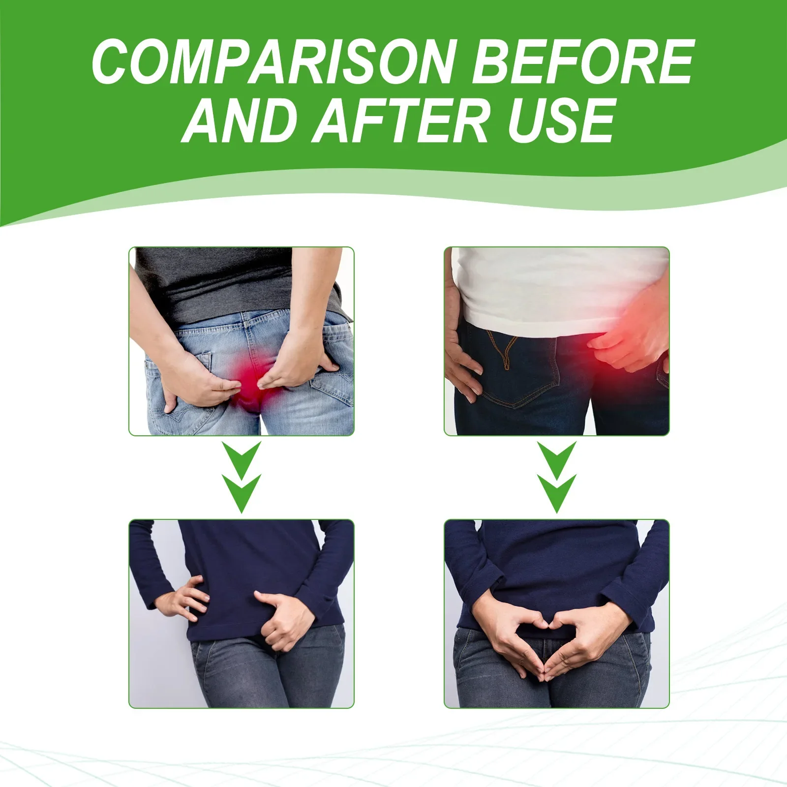 Hemorrhoid Ointment Anal Fissure Therapy Pain Relief Reduce Swell Bleed Treat Internal External Hemorrhoid Cream Health Care