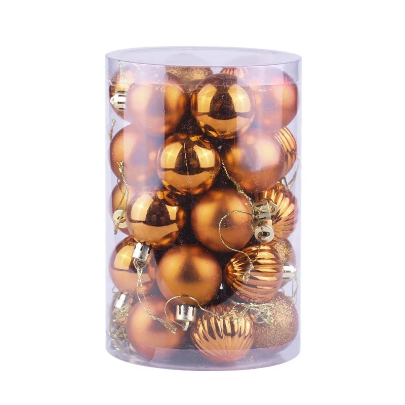 thumbnail image 1 of 34 bolas navideñas para colgar en el árbol de Navidad, adornos irrompibles para fiestas, 1 of 5