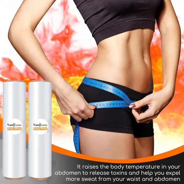 Anti Cellulite Stomach Slimming Wrap Plastic Wrap For Food Roll 60