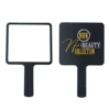 Wholesale Makeup Mirror Hand Held Mirror Square Custom Logo For Daily Makeup Square Pink/Black/White Small Mirror Makeup 2