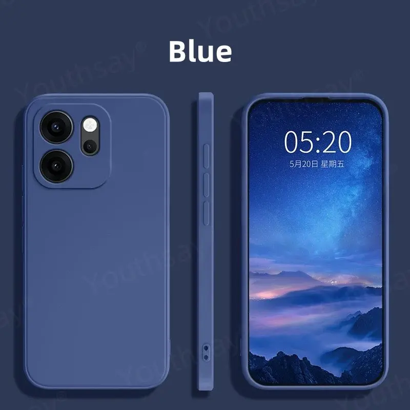 Original Liquid Silicone Soft TPU Phone Bumper Case Cover