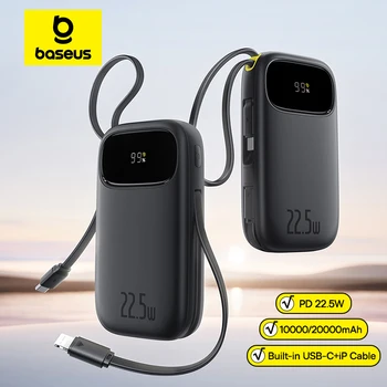Baseus Retractable Cable Power Bank 1