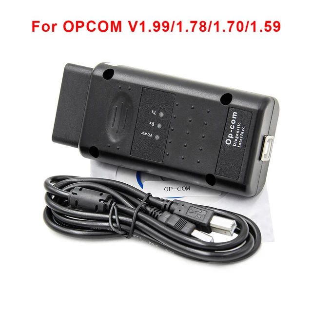 Diagnostic Tool For Opel Flash Firmware PIC18F458 FTDI CAN BUS OBD Scanner Tool OPCOM V1.99/1.78/1.70/1.59 Read Clear Fault Code 1