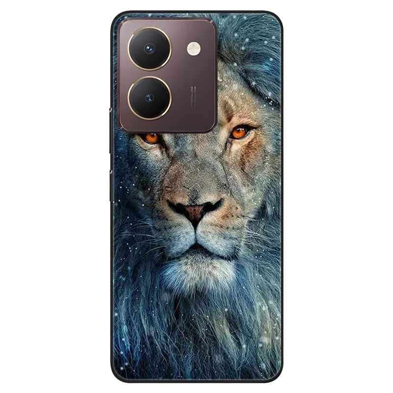 Black TPU Bumper Soft Silicone Shockproof Phone Case with Cute Cat Design