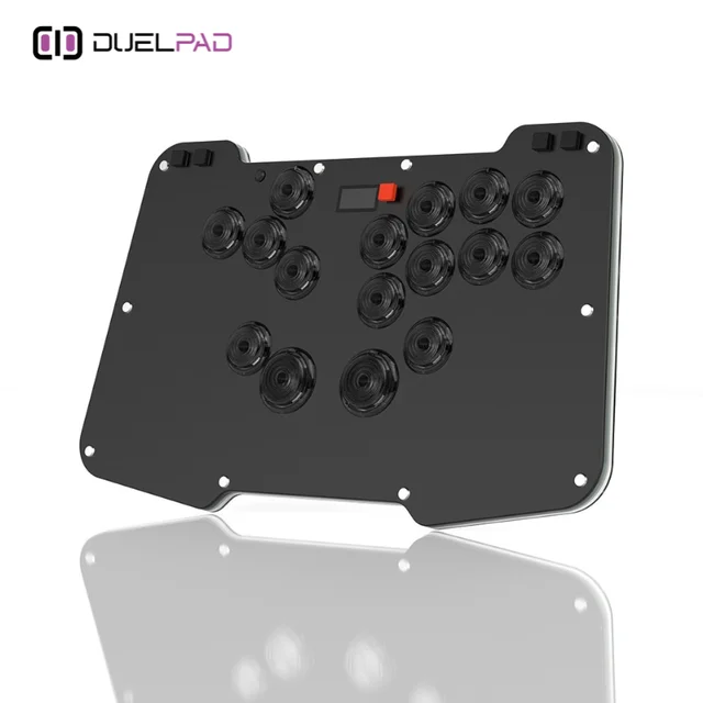 Duelpad Zen Ergo-split All-button Stickless Fighting Controller Leverless Arcade Controller Mechanical Button Support PC/NS/PS4