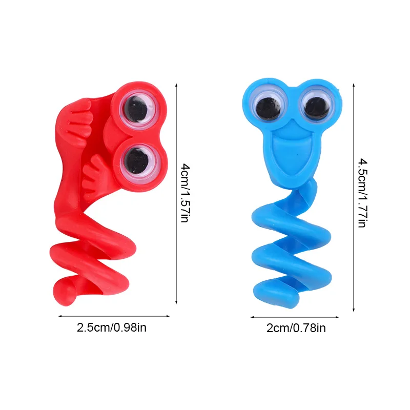 10-30Pcs Big Eye Pencil Tops Pen Cap Stress Relief Sensory Toy Kids Birthday Party Favors Goodie Pinata Filler Christmas Gifts