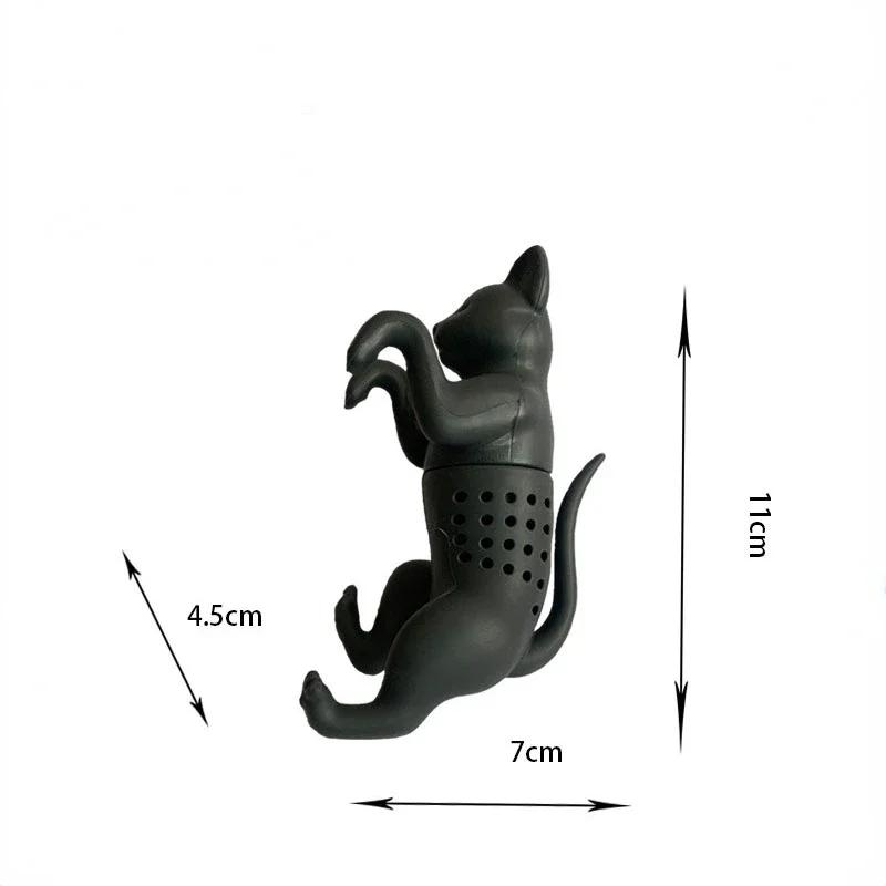 Tea Infuser Filter Strainer Reusable Cat Creative