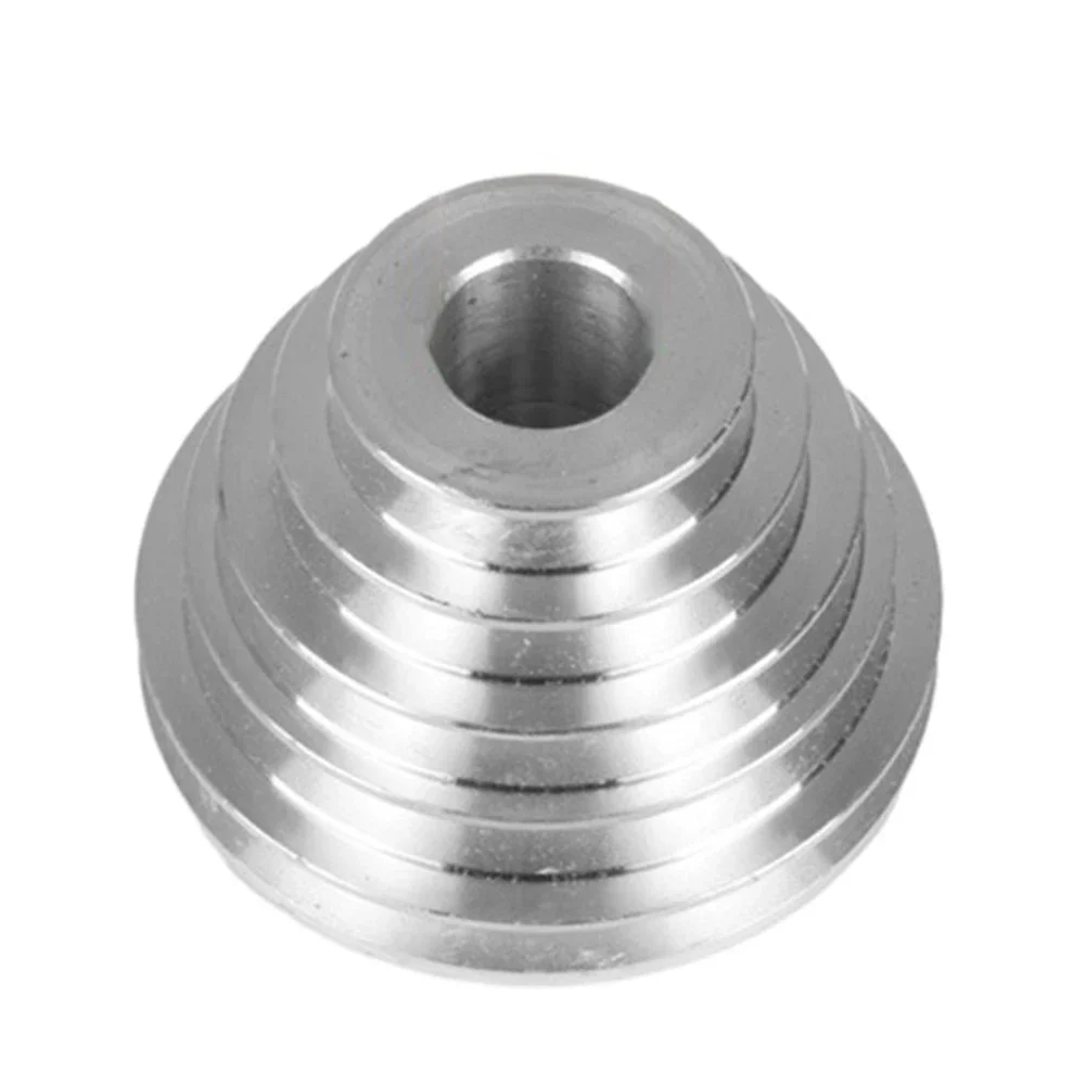 Aluminum Pagoda Pulley Wheel Benchtop Drill Press A Type V Shaped Timing Belt 14mm And 22mm