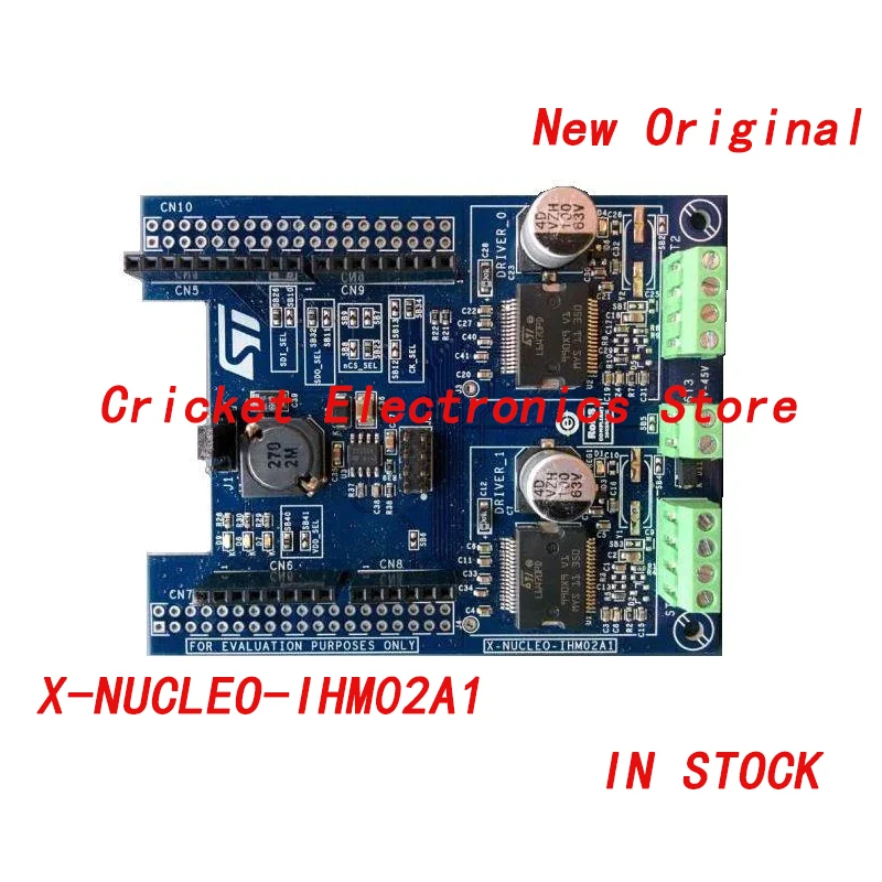

X-NUCLEO-IHM02A1 Two axis stepper motor driver expansion board based on the L6470 for STM32 Nucle