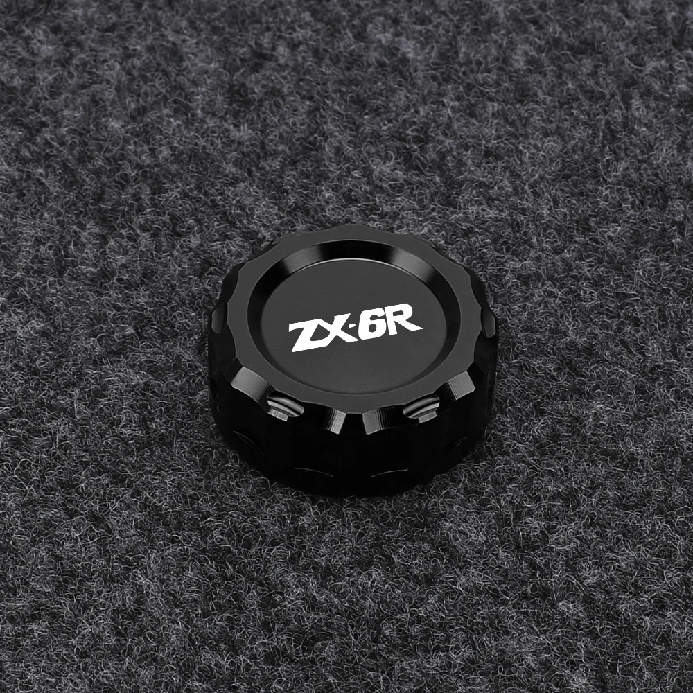 Enhanced Aluminum Rear Brake Fluid Reservoir Cover Cap