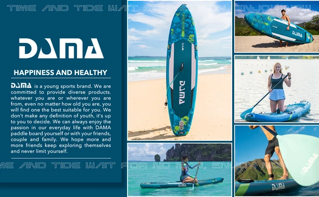 DAMA インフレータブル サップ ボードセット Amazon | DAMAインフレータブルスタンドアップパドルボード（10