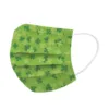 10Pcs Adult маска St. Patrick's Day Disposable Face Mask Green Printed Breathable Mask 3Ply Ear Loop mascarillas desechables 5