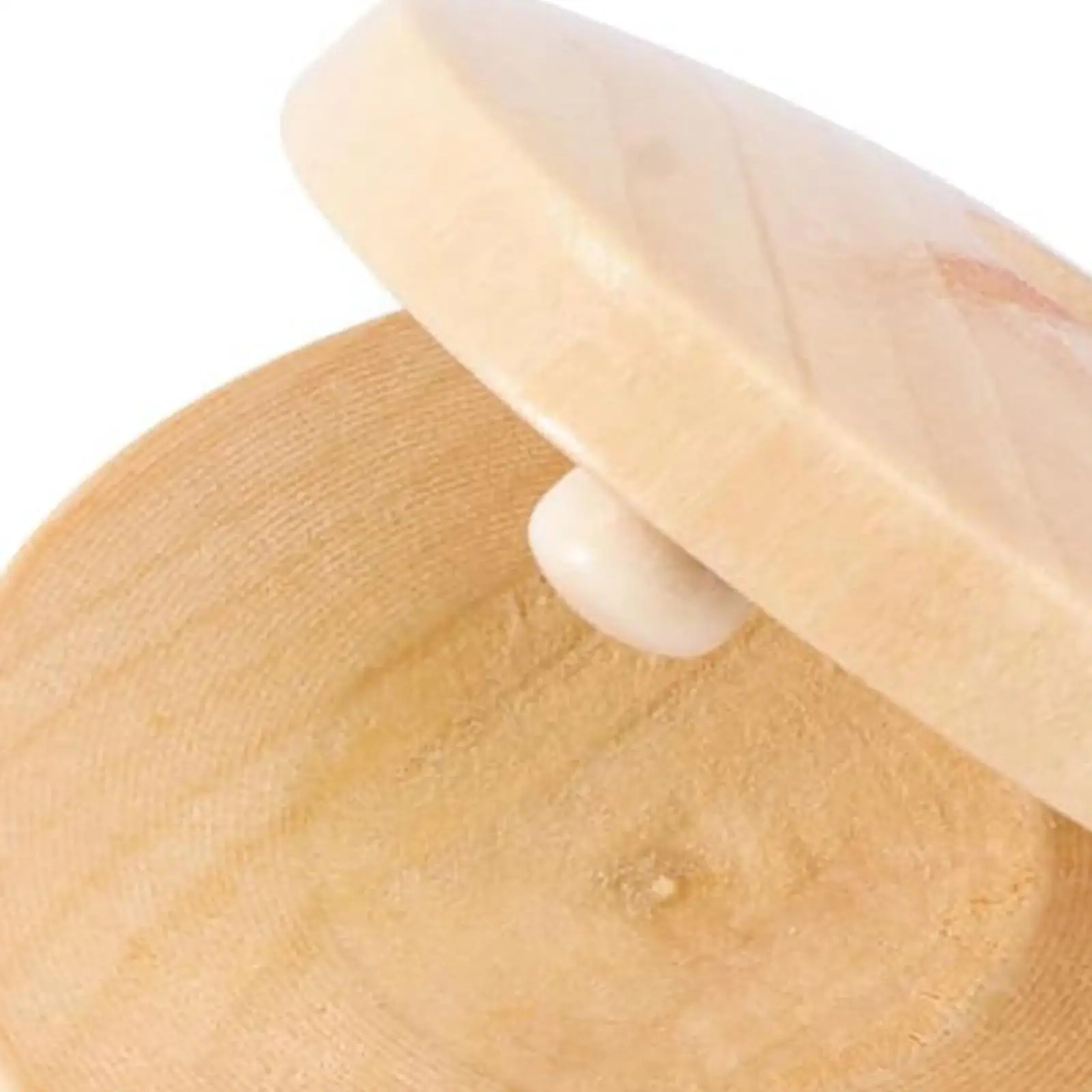 Wooden Finger Castanet DIY Percussion Toy for Classroom Festival Nursery