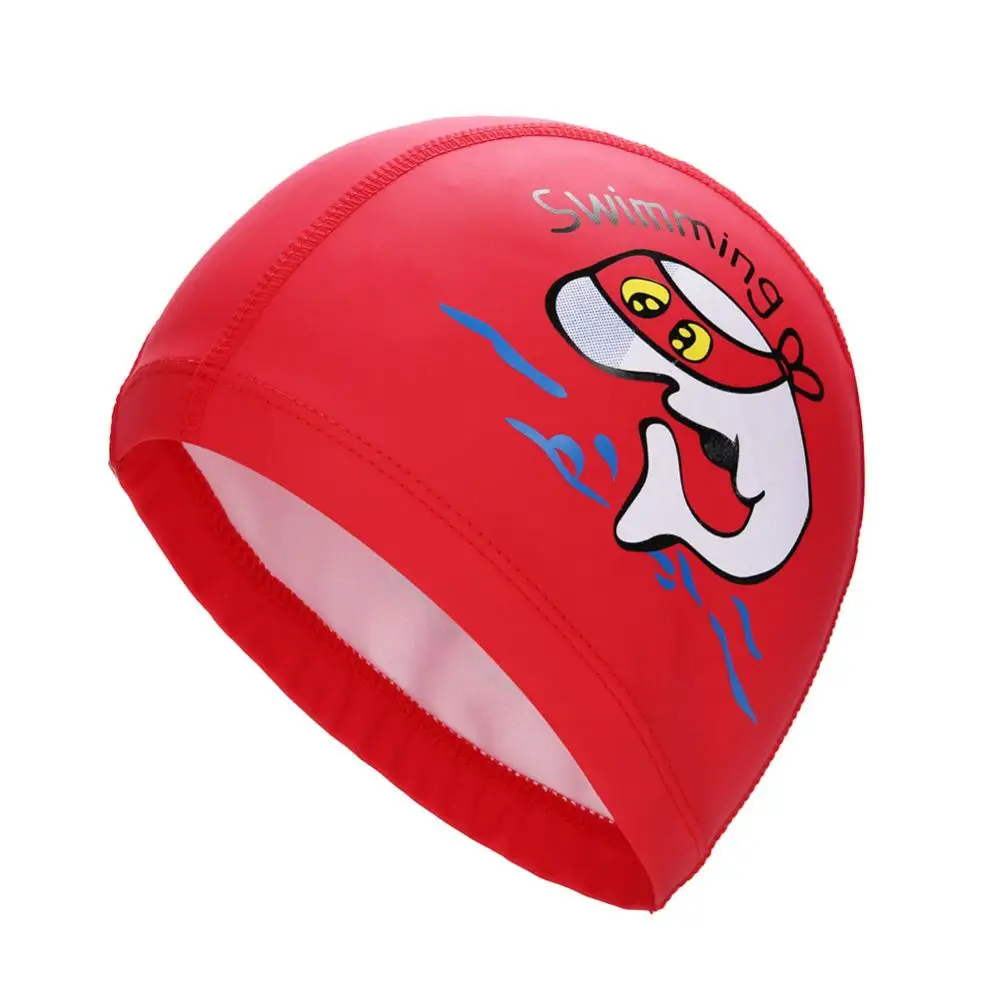 Cute Swimming Cap For Children Kids Waterproof Elastic Silicone Swim Pool Cap Bathing Caps Gorro Natacion Diving Hat Kids 3