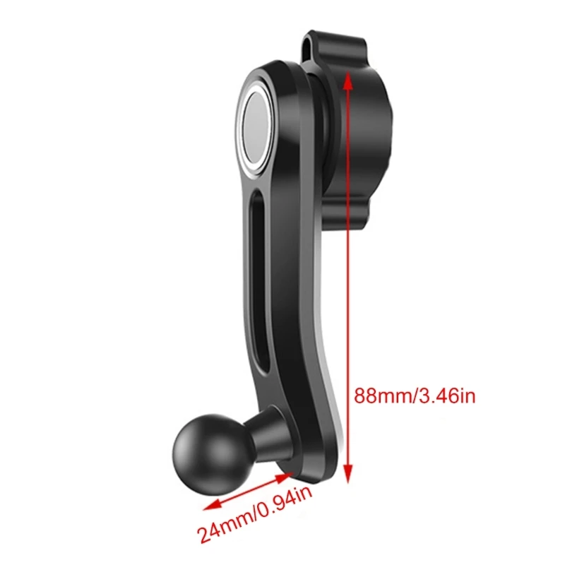 Braccio Prolunga 17mm Per Supporto Auto – Stabile E Antivibrazione Per Smartphone E Videocamere