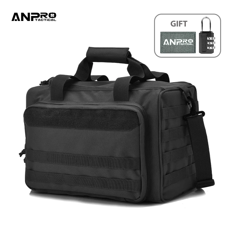 Tactical Range Bags Gun Shooting Accessories Storage Deluxe Pistol