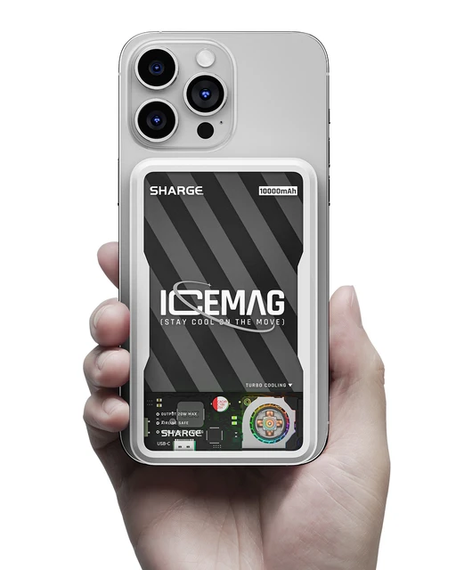 Sharge Icemag Magnet Power Bank, weltweit erster transparenter 500