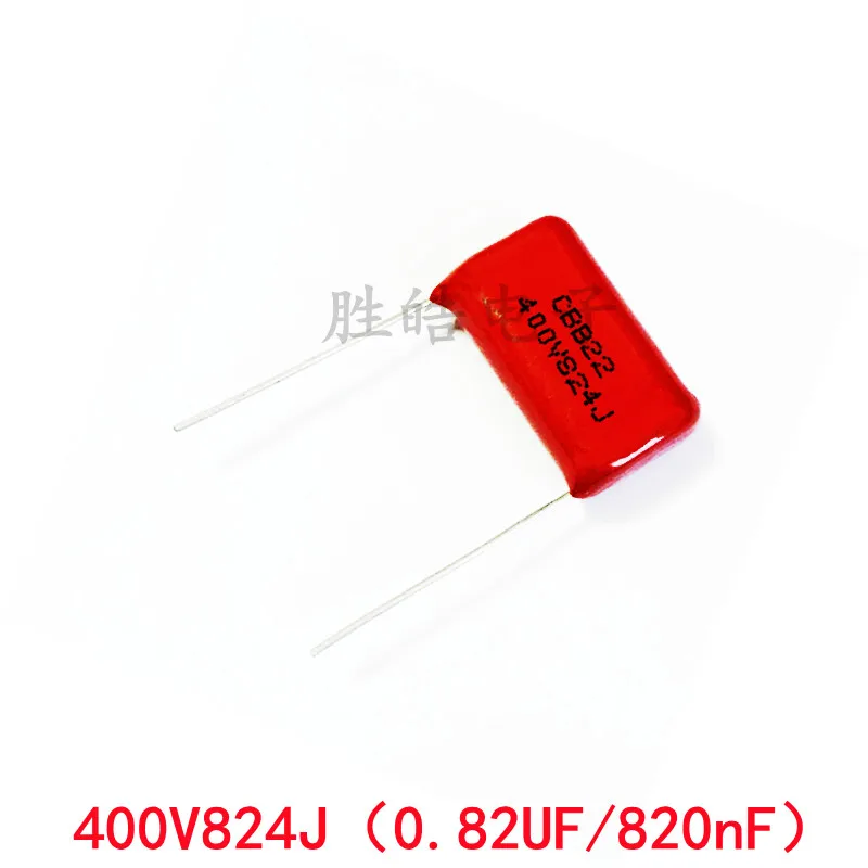 10piece 400V824J High Quality 5% 0.82UF Pitch 15mm 20mm 820NF 400V 824 824J CBB Polypropylene Film Capacitor Good Quality DIP 5piece good quality cbb22 630v475j high quality 5% 4 7uf pitch 30mm new 630v 475 cbb polypropylene film capacitor dip