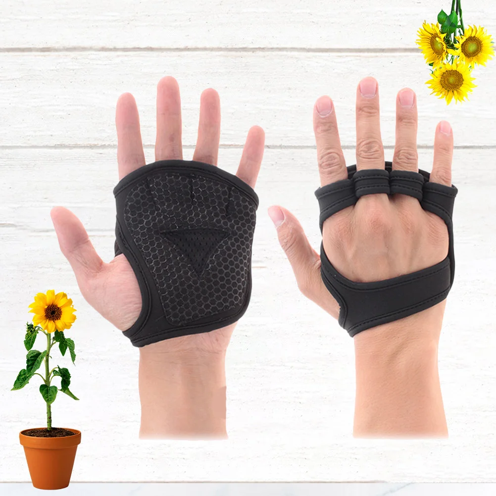 

Dumbbell Ventilated Weight Lifting Half- Finger Training Fingerless Fitness Cross Training Half- Finger Training