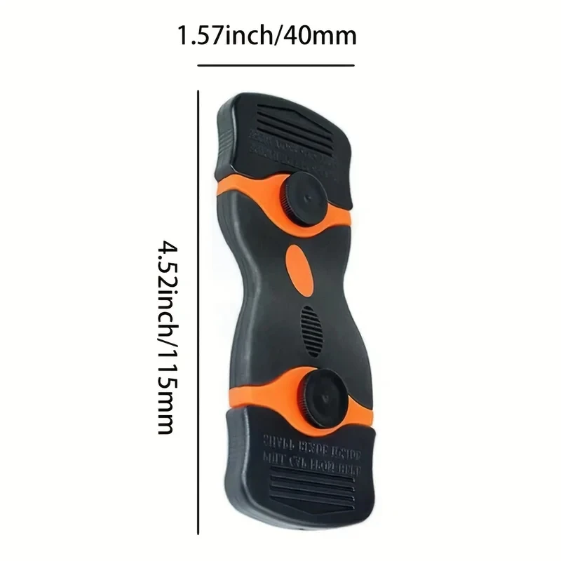 Razor Blade Scraper 20pcs Double Edge Razor Scraper Remover Tool with Blades for Labels Stickers Decals Removal Tint Vinyl