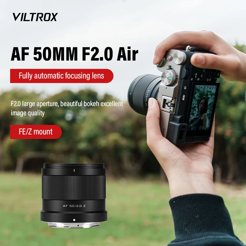 Viltrox AF 50mm F2.0 フルフレームプライムレンズ Sony E A7III A7IV