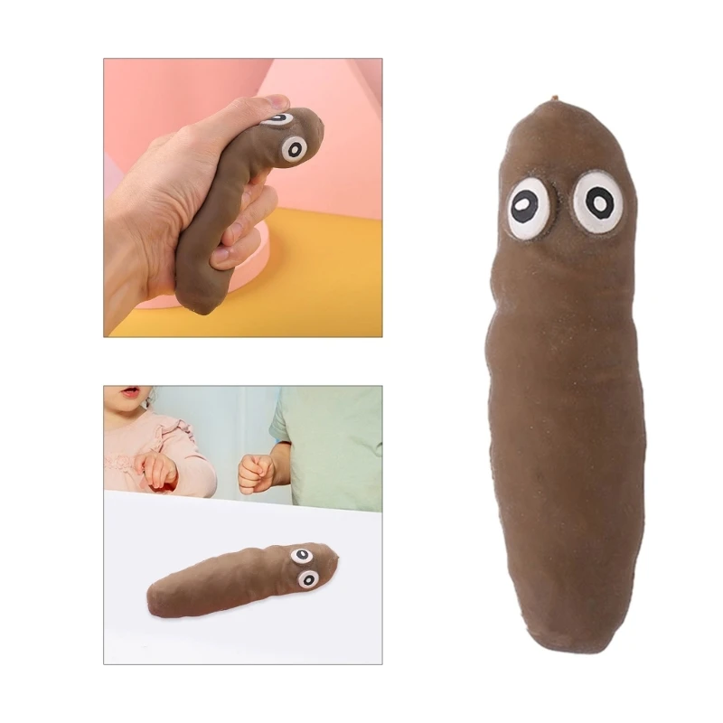 

Simulation Poop Prank Toy Simulation Poop Shape Decompression Toy for Kids Squishy Stress Reliever Fidgets Presents