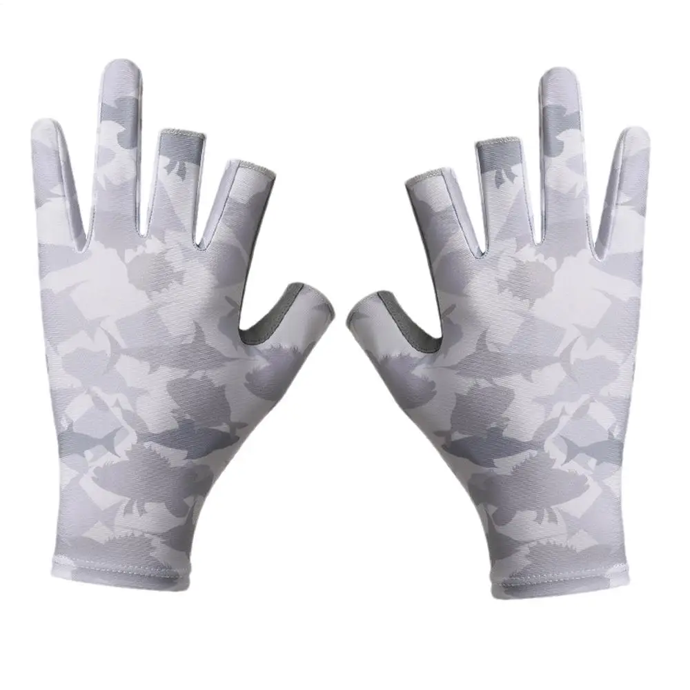 Description Picture 3 of itemUV Gloves For Kayaking UPF50 Wear-Resistant Fishing Gloves Breathable Comfort Anti-Slip Grip For Rowing And Fishing