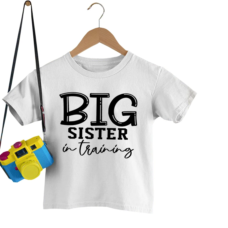 Family Siblings Matching Clothes Big Brother Again Big Sister Again New To Be Crew Print Kids T-shirts Newborn Cotton Bodysuits 3