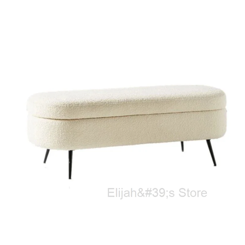 

Nordic Living Room Furniture For Entrance Hall Cashmere Storage Shoes Changing Stool Design Bedroom Bed End Sofa Cloakroom Bench