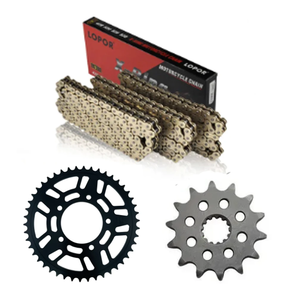 14T 46T Motorcycle Front Rear Sprocket Chain Set With 520 Kits For