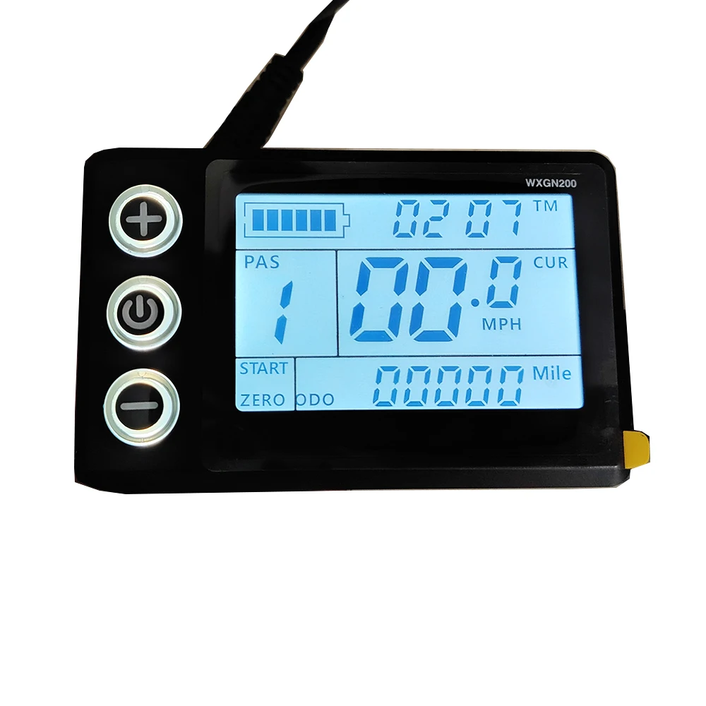 Compteur LCD Vélo électrique – 4 Pouces Couleur, NFC, Contrôle Vitesse/puissance, 24V-72V (neuf)