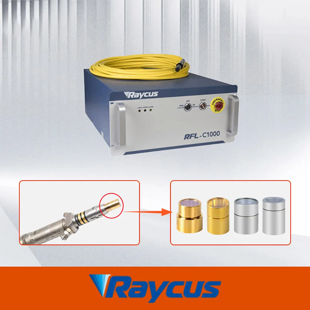 레이저 소스용 출력 보호 커넥터 렌즈 Raycus 3300W 4000W 6000W QBH 보호 캡 광섬유 크리스탈