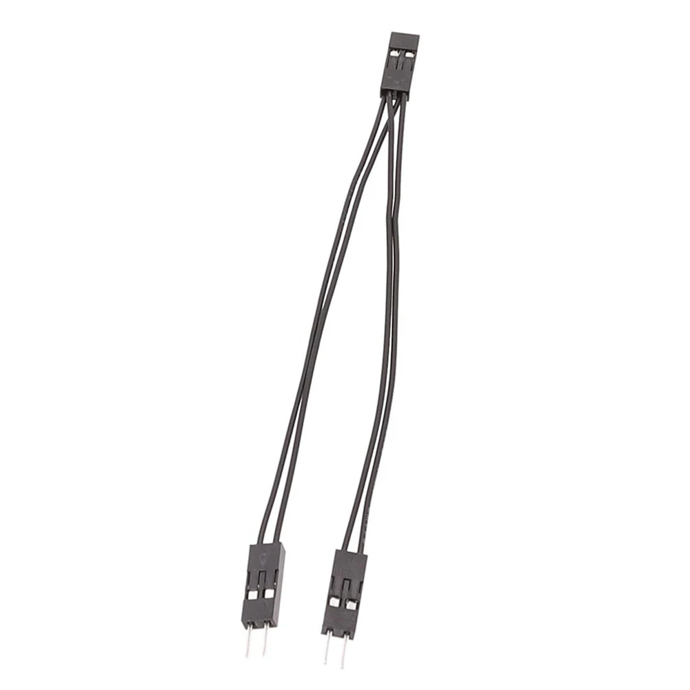 Copper 1 to 2 Double Adapter Cable for PC Motherboard Power