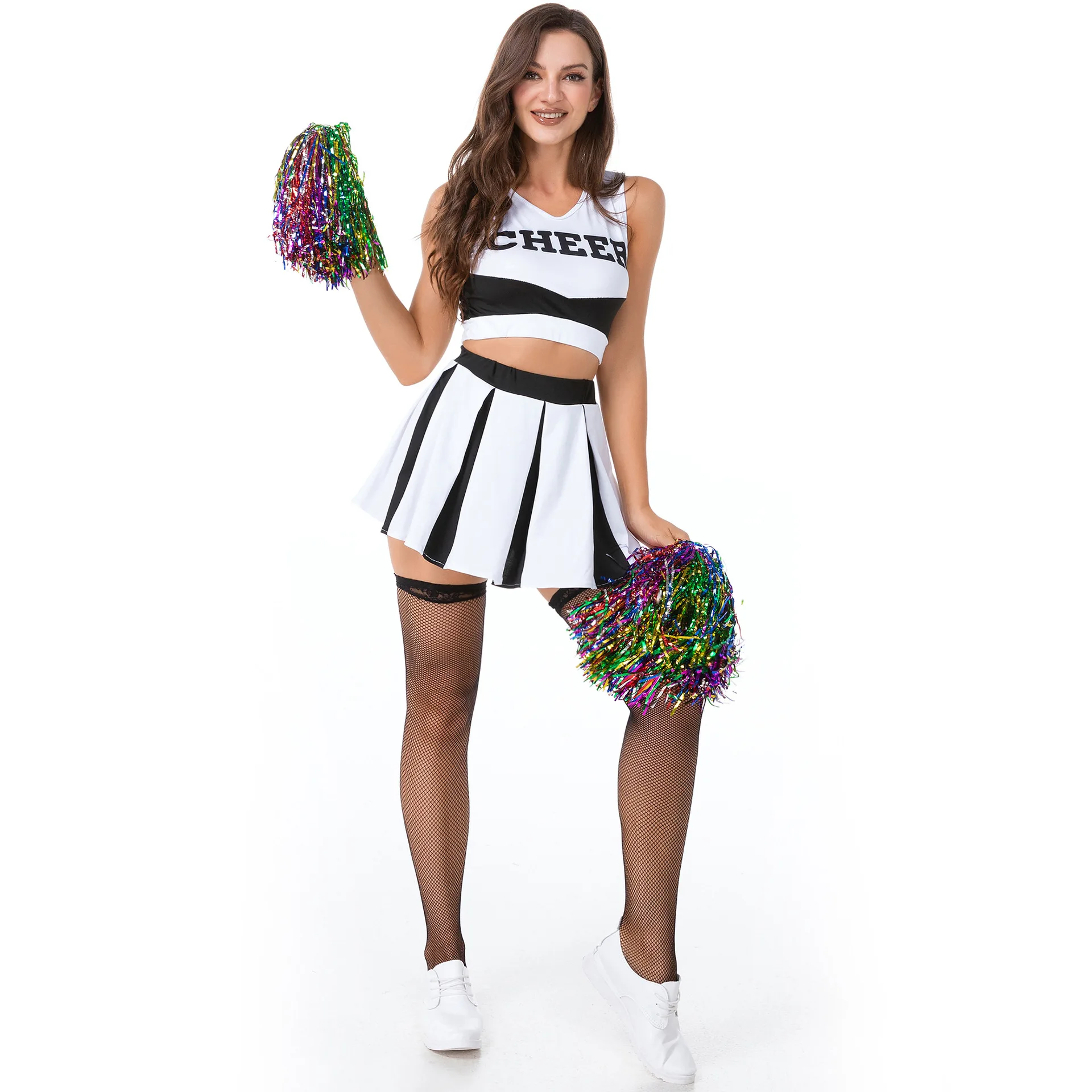 S-M Cheerleading Costume Baby Cheerleading Costume Party Carnival Sports Stage Performance Cos tume