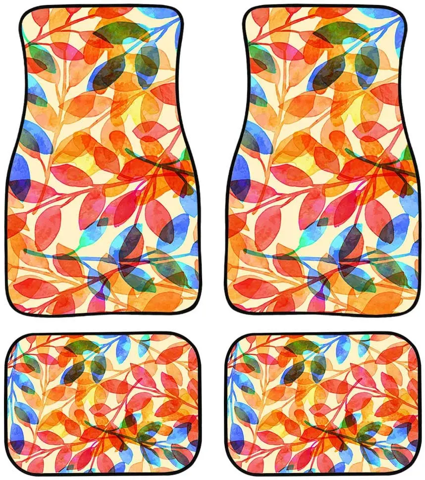 Chaqlin Christmas Decoration Automotive Floor Mats For Men Women Custom