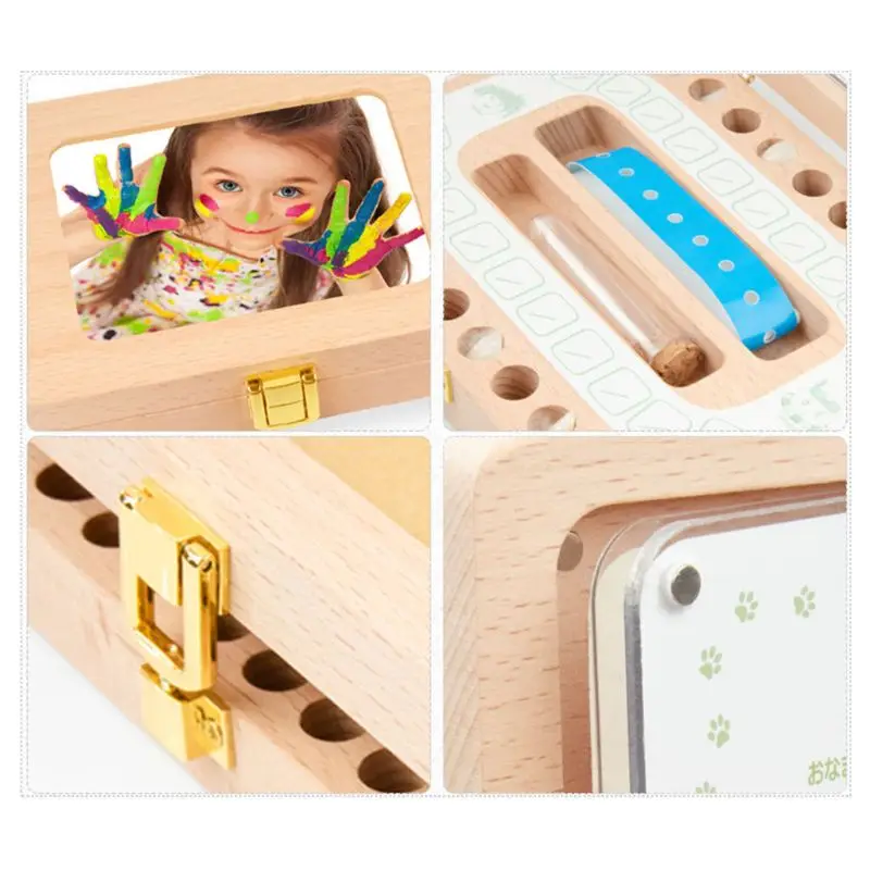

Baby Tooth Box Kid for Baby Hair to Keep the Childhood Memory