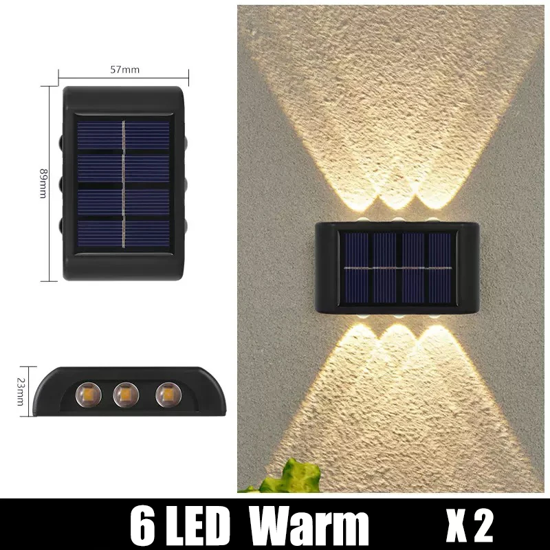6 LED Warm-2PC