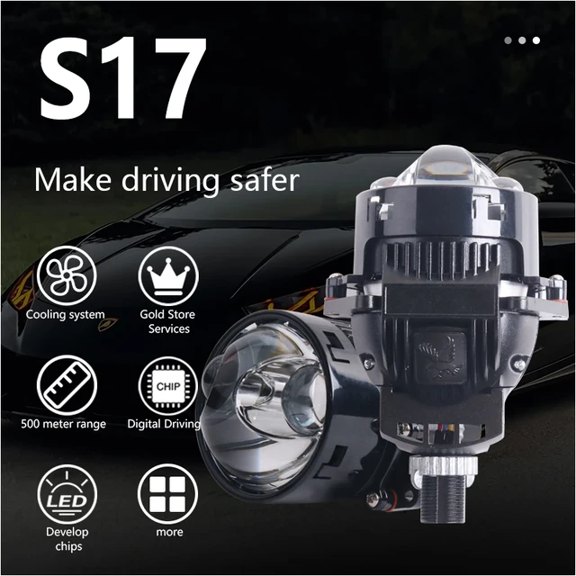 Lenti Hyperboloid per fari a Led da pollici 150W 6000K LED Angel