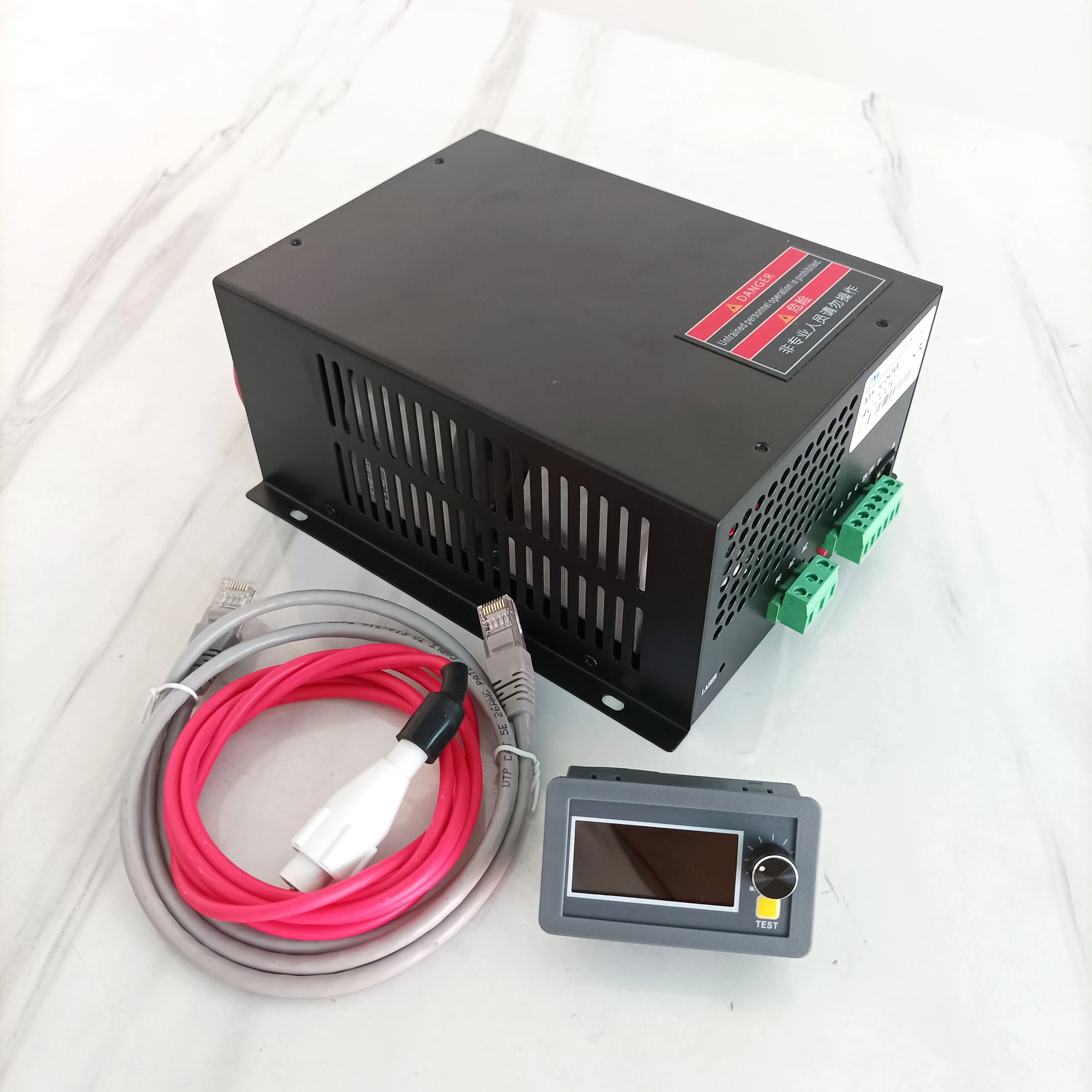 

CO2 Laser Power Supply 50-60W MYJG60W Power Source For CO2 Laser Engraving & Cutting Machine