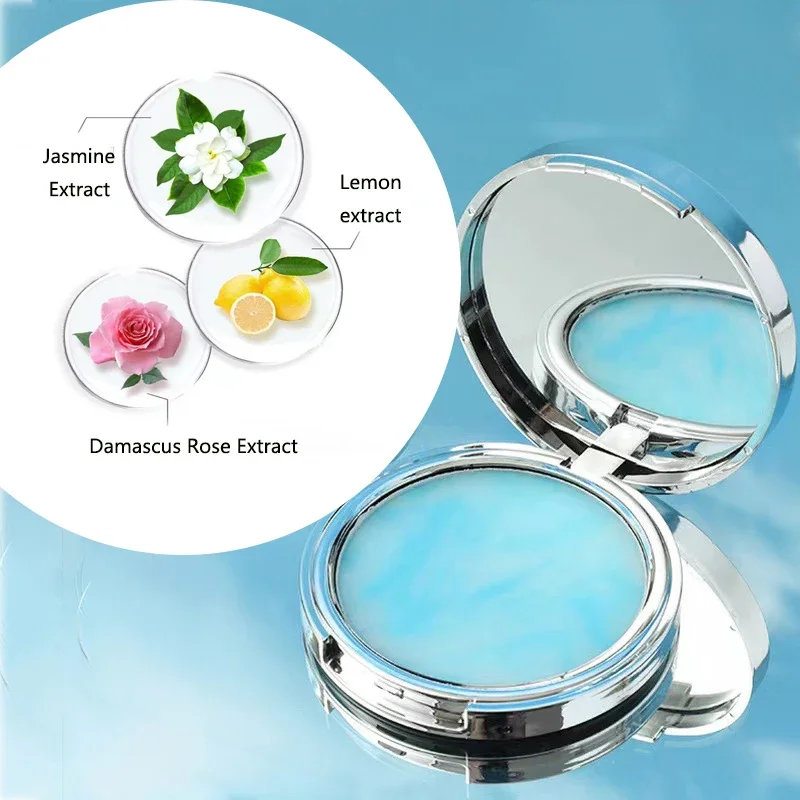 Natural Setting Powder Soft Light Silk Face Foundation Waterproof Long-lasting Face Oil Control Non Powdered Make-up Cosmetics setting powder loose powder concealer powder face powder
