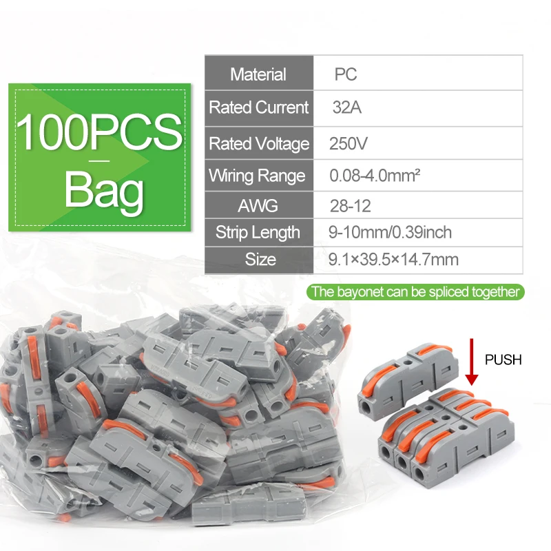 100PCS Bag
