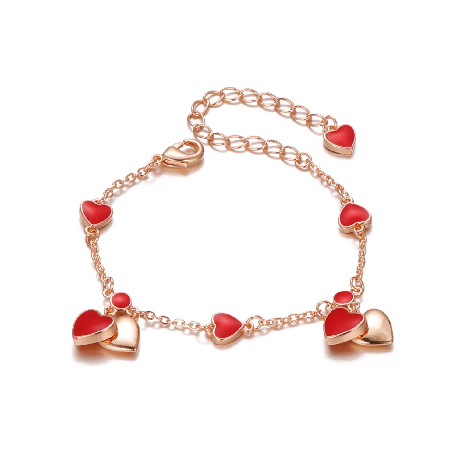 Little Heart Children's Hanging Bracelet Cute Wear Everyday Autumn bangle bracelet